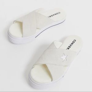 Converse Women’s Sandals - White- ivory new!